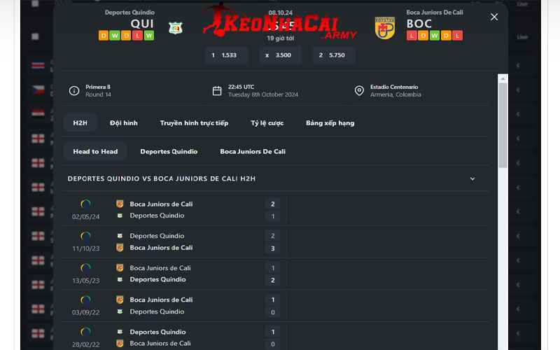 1 livescore Giới thiệu Livescore trực tiếp bóng đá